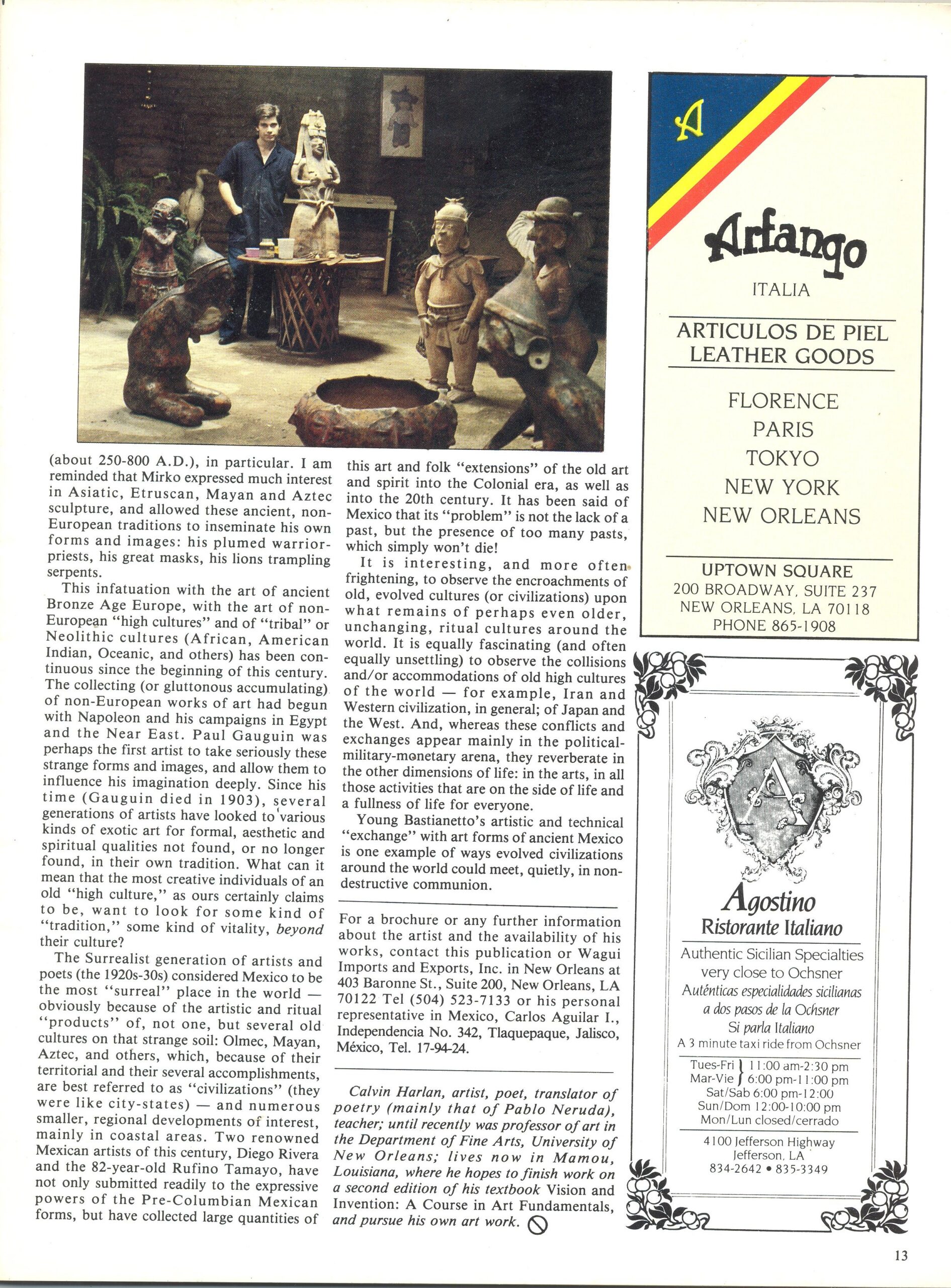 Walter Bastianetto Artículo